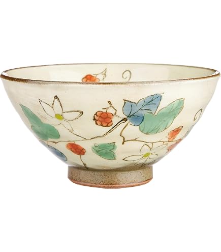 Amazon.co.jp: 新伝統工芸京焼清水焼瑞松窯 岩本瑞松辰砂 飯椀大)1客
